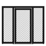 Panel with door for MMA Cage variation