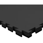 Tatami Mats “GYM” in black front